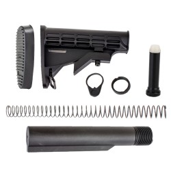 AR-15 6 Position Stock Kit w/ buttpad -Mil Spec